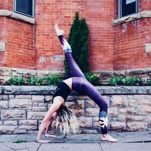 Stylish Purple Leggings
